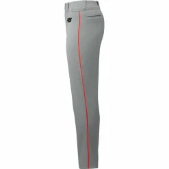 New Balance Adversary 2 Adult Piped Pant - Gray Red