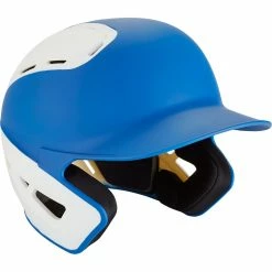 Mizuno B6 Youth Batting Helmet 2Tone - Royal White