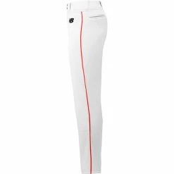 New Balance Adversary 2 Adult Piped Pant - White Red