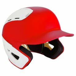 Mizuno B6 Youth Batting Helmet 2Tone - Red White