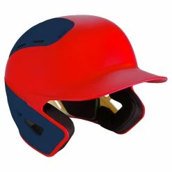Mizuno B6 Batting Helmet 2Tone - Red Navy