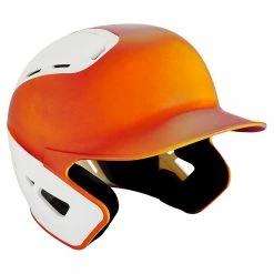 Mizuno B6 Batting Helmet 2Tone - Orange, White