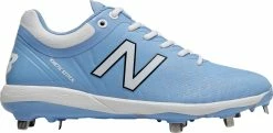 New Balance L4040v5 Low Cut Metal Cleat - Columbia Blue White