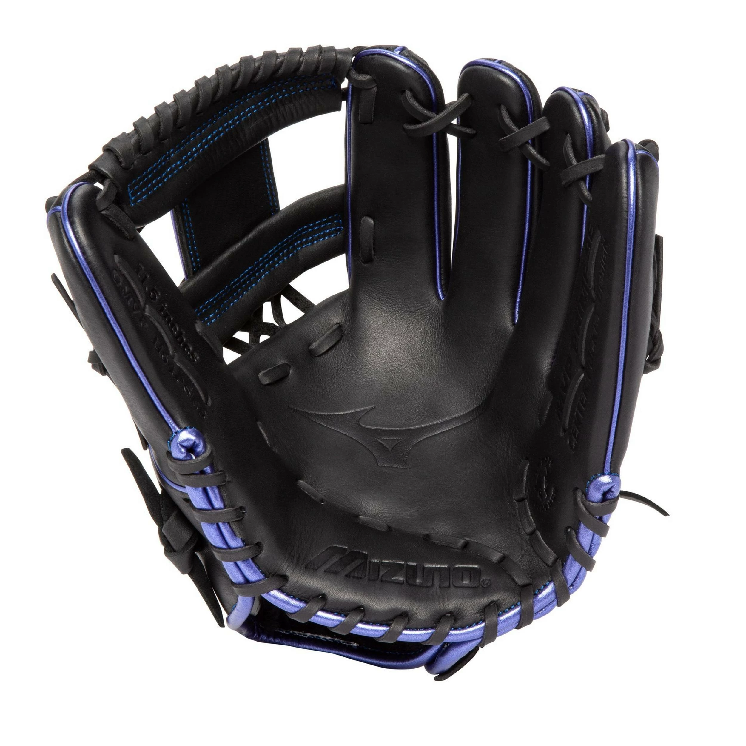 Mizuno MVP Prime SE 11.50" Infield Glove - Black Royal 4 Mizuno MVP Prime SE 11.50" Infield Glove - Black Royal - Image 2