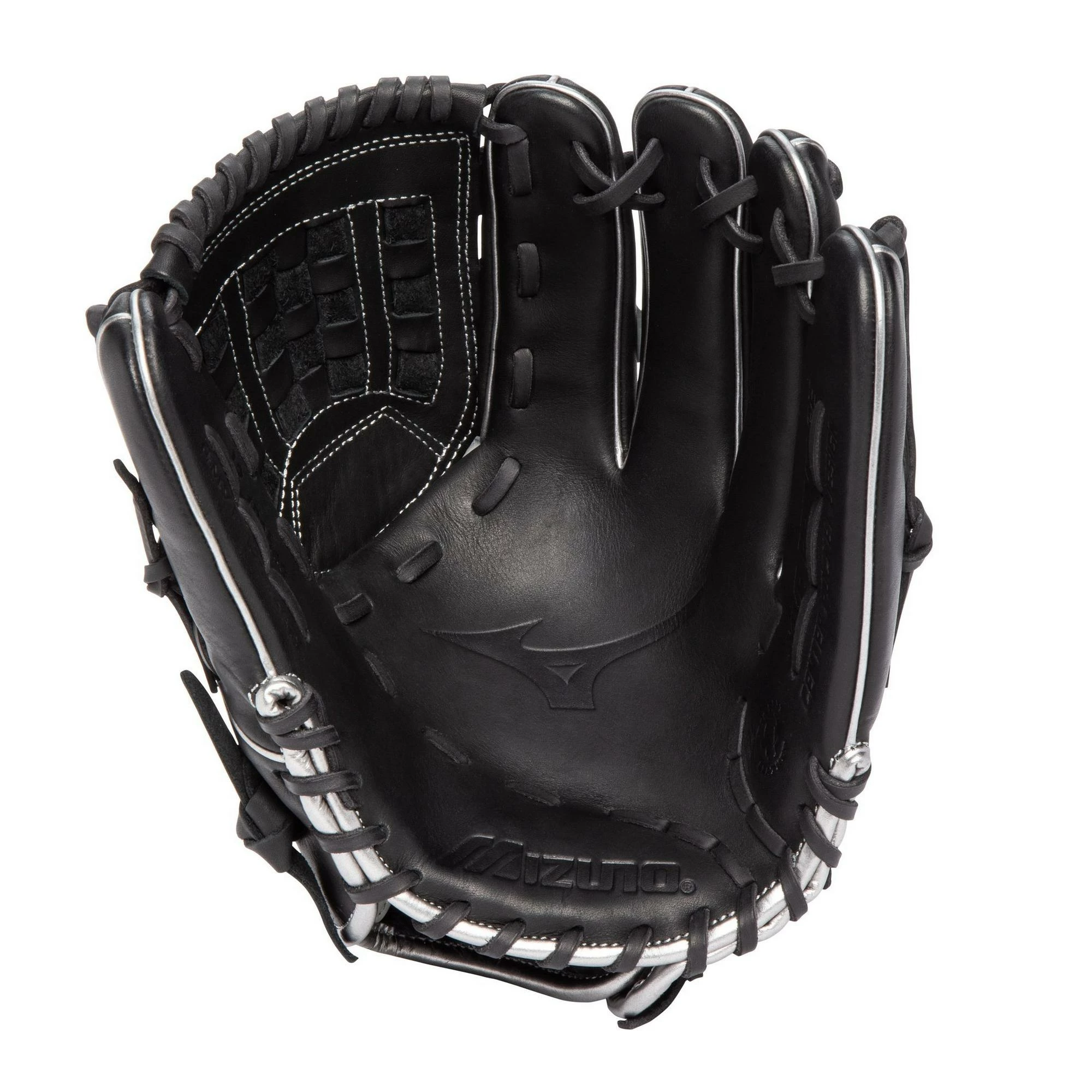 Mizuno MVP Prime SE 12.00" Infield Glove - Black Silver 4 Mizuno MVP Prime SE 12.00" Infield Glove - Black Silver - Image 2