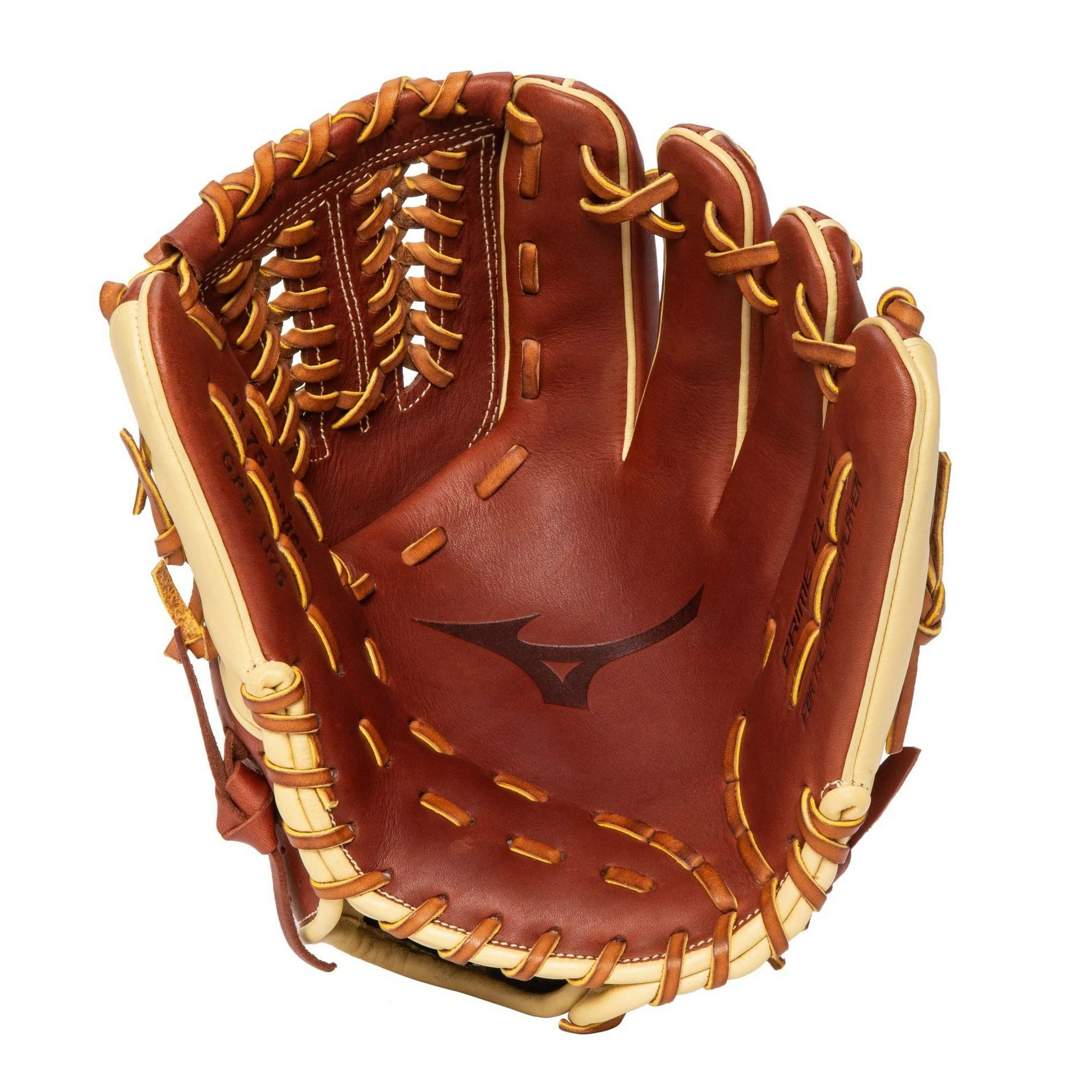 Mizuno MVP Prime 11.75" Infield Glove GPE1175 - Mahogany Tan 4 Mizuno MVP Prime 11.75" Infield Glove GPE1175 - Mahogany Tan - Image 2