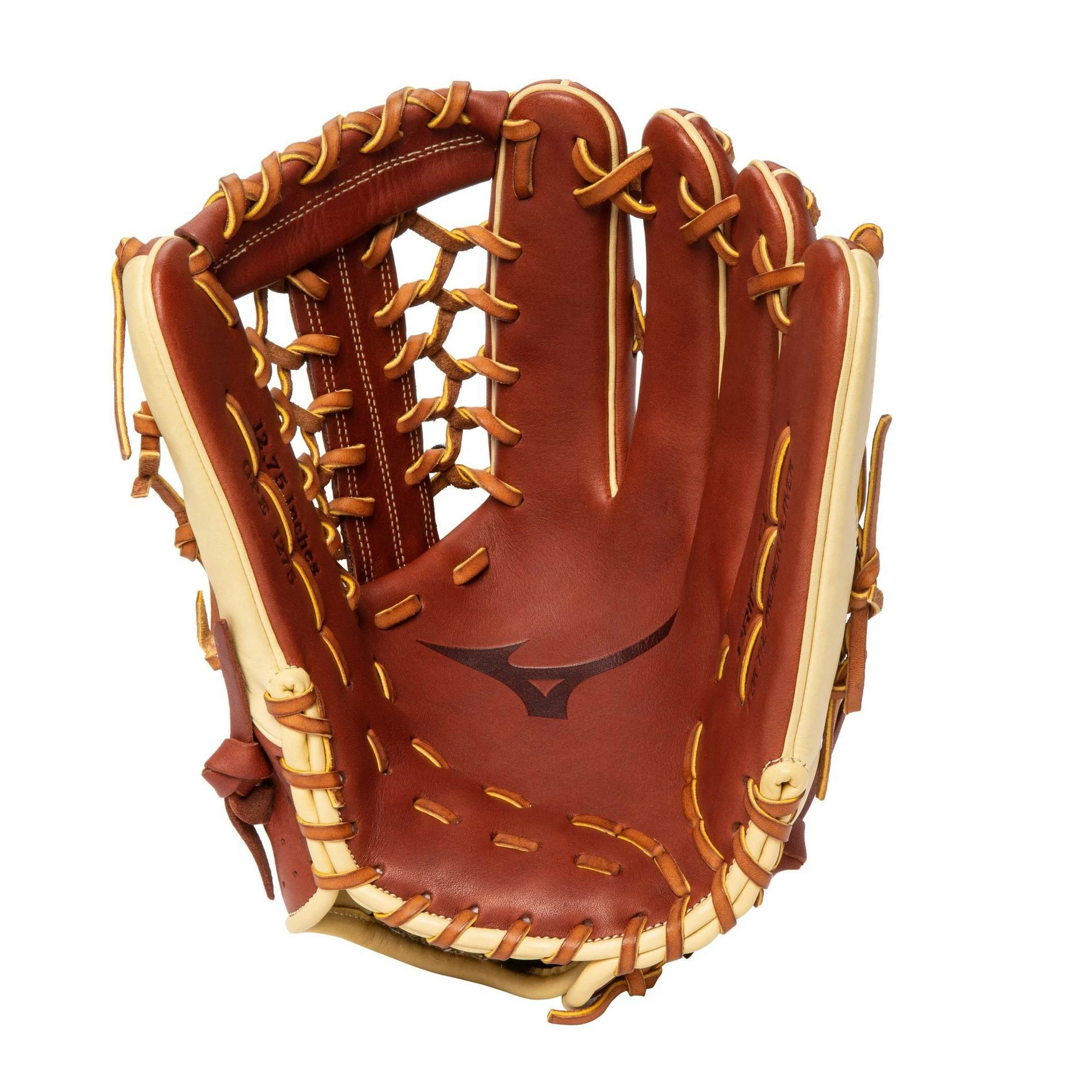 Mizuno MVP Prime 12.75" Outfield Glove GPE1275 - Mahogany Tan 4 Mizuno MVP Prime 12.75" Outfield Glove GPE1275 - Mahogany Tan - Image 2