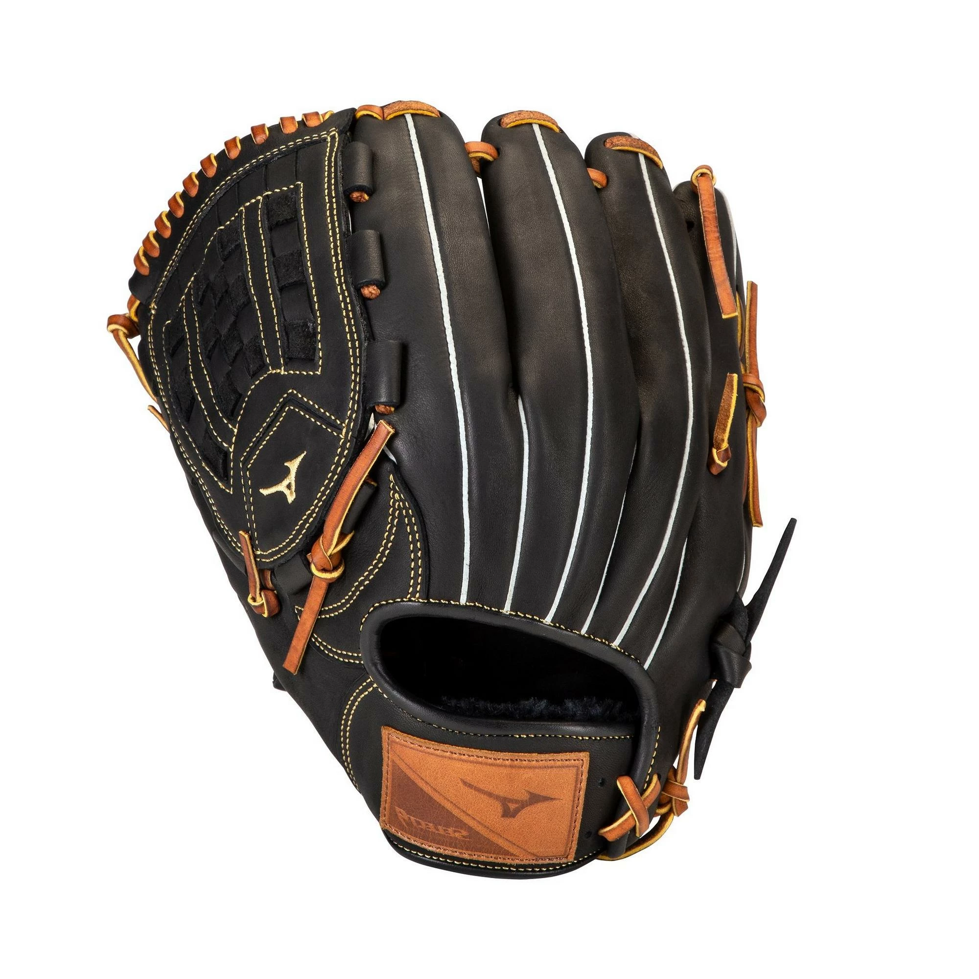 Mizuno Select 9 GSN1200 12.00" Pitcher's Glove - Black Brown 3 Mizuno Select 9 GSN1200 12.00" Pitcher's Glove - Black Brown