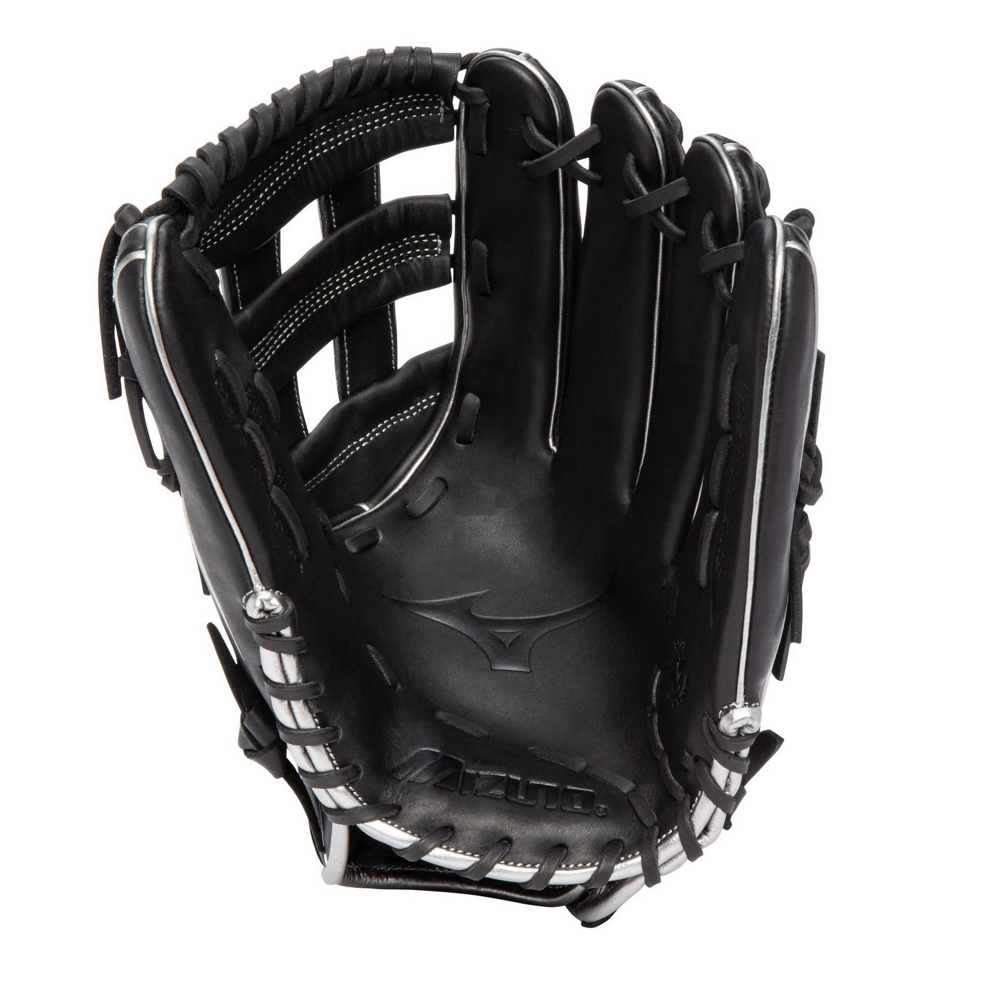 Mizuno MVP Prime SE 13.00" SP Utility Glove - Black Silver 4 Mizuno MVP Prime SE 13.00" SP Utility Glove - Black Silver - Image 2