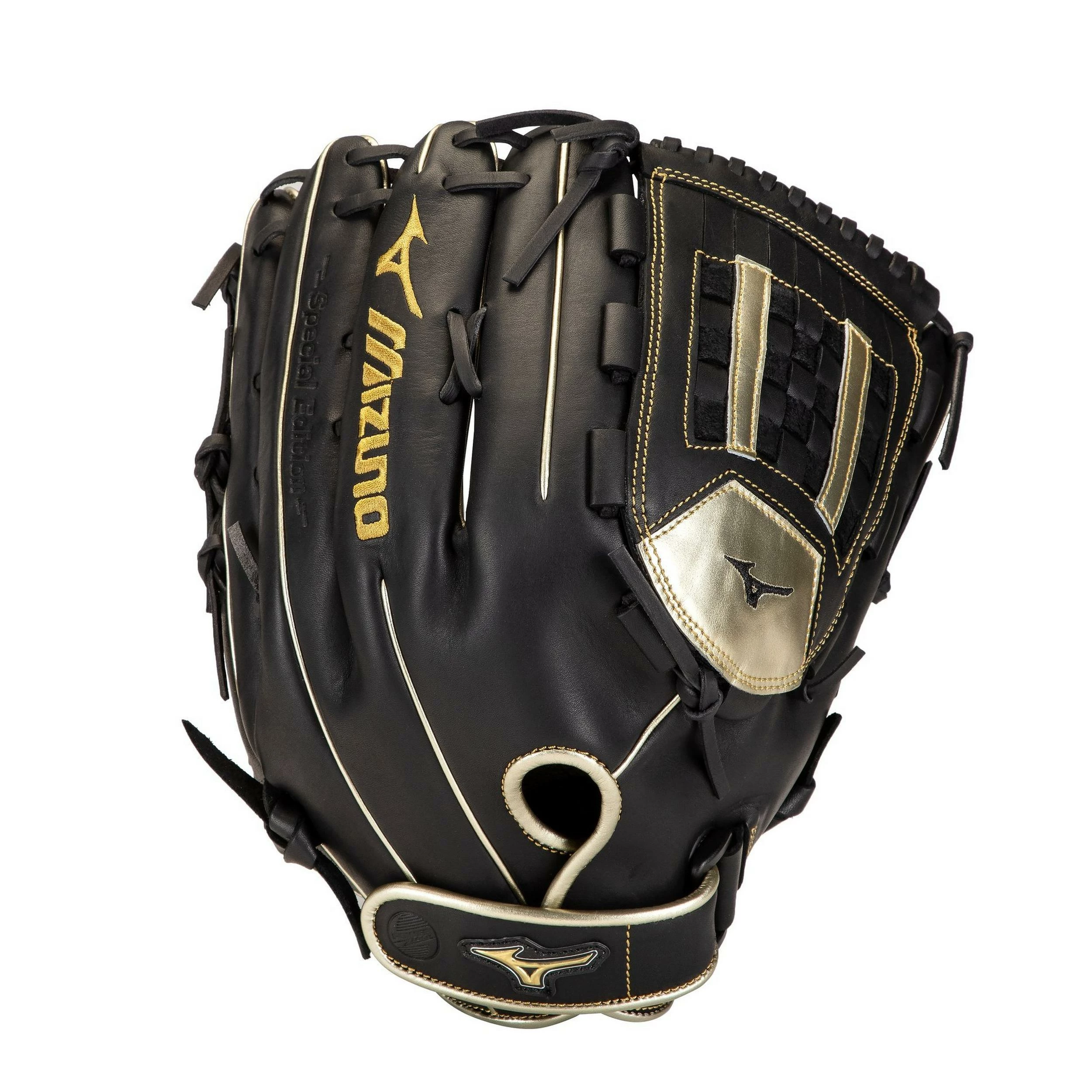 Mizuno MVP Prime SE 14.00" SP Utility Glove - Black Gold 3 Mizuno MVP Prime SE 14.00" SP Utility Glove - Black Gold
