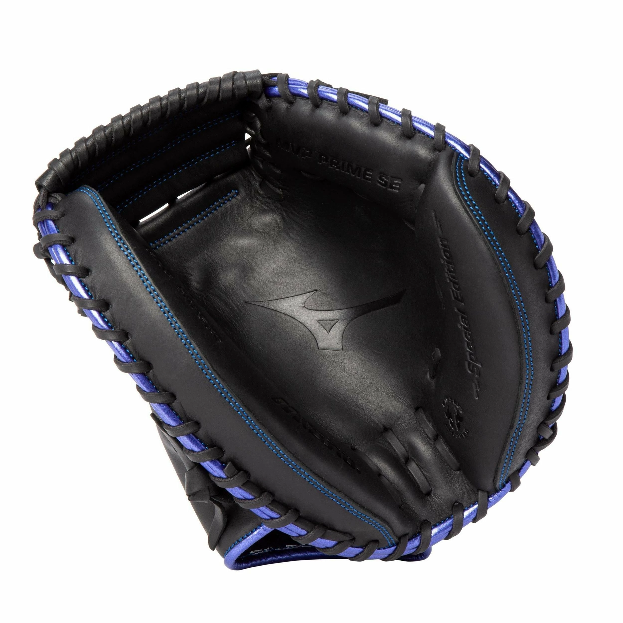 Mizuno MVP Prime SE 34.00" Catcher's Mitt - Black Royal 4 Mizuno MVP Prime SE 34.00" Catcher's Mitt - Black Royal - Image 2