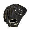 Mizuno MVP Prime SE 34.00" Catcher's Mitt - Black Gold 2 Mizuno MVP Prime SE 34.00" Catcher's Mitt - Black Gold -Rawlings Shop 312878 R974