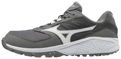 Mizuno Women's Dominant All-Surface Mid Turf Shoe - Gray White
