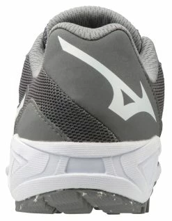 Mizuno Women's Dominant All-Surface Mid Turf Shoe - Gray White 11 Mizuno Women's Dominant All-Surface Mid Turf Shoe - Gray White -Rawlings Shop 320573 9100 05