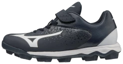 Mizuno Select Nine Low Molded Cleats - Navy White