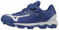 Mizuno Youth Select Nine JR Low Molded Cleats - Royal White