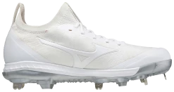 Mizuno Dominant Knit Women's Metal Softball Cleat - White