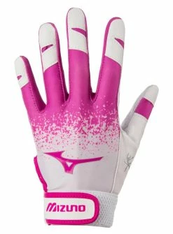 Mizuno Finch Girl's Softball Bathing Gloves - Pink