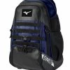 Mizuno MVP Backpack X - Black Navy -Rawlings Shop 360292 9051