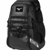 Mizuno MVP Backpack X - Black 1 Mizuno MVP Backpack X - Black -Rawlings Shop 360292 9090