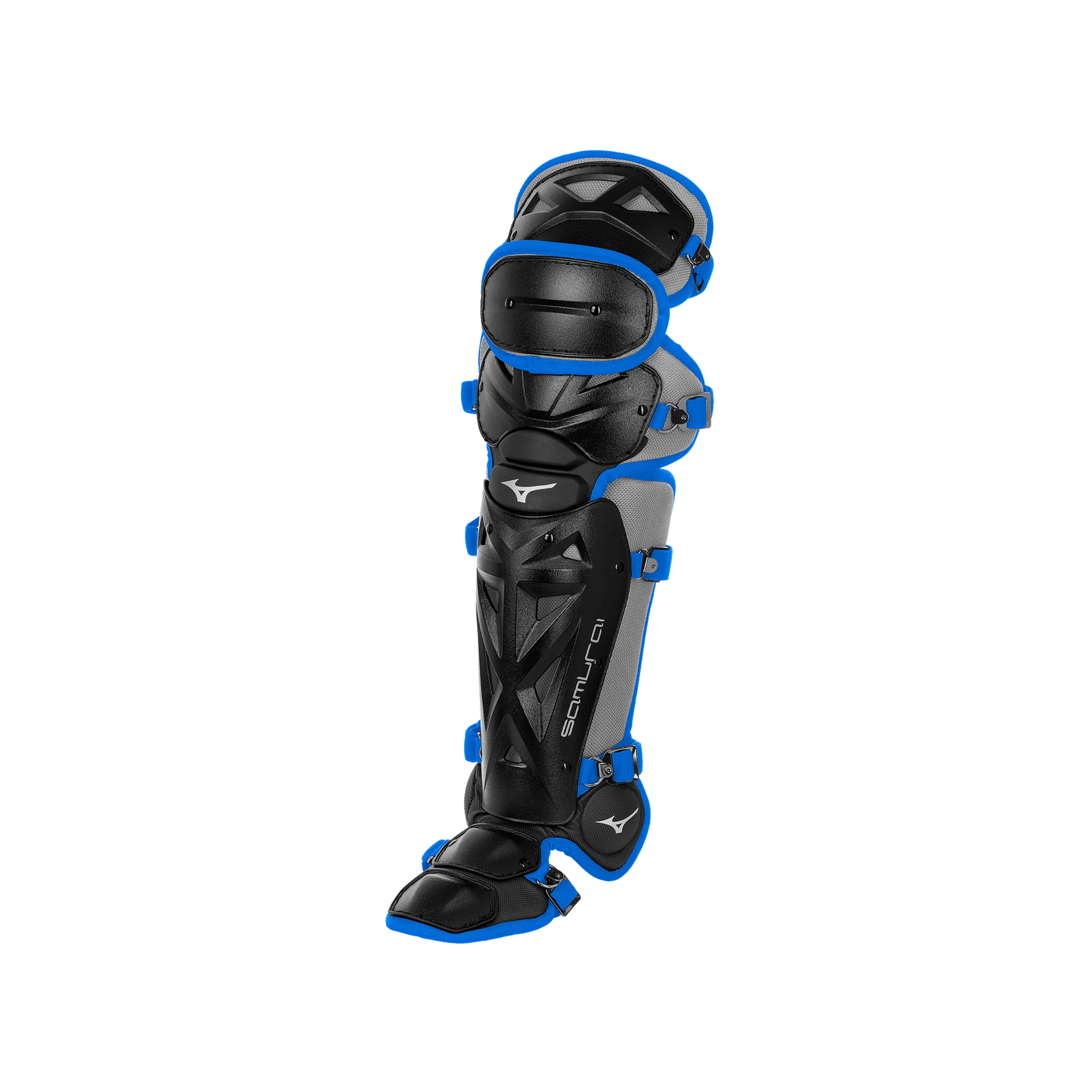 Mizuno Samurai Youth 14 1/2" Shin Guards 380383 - Black Royal 3 Mizuno Samurai Youth 14 1/2" Shin Guards 380383 - Black Royal