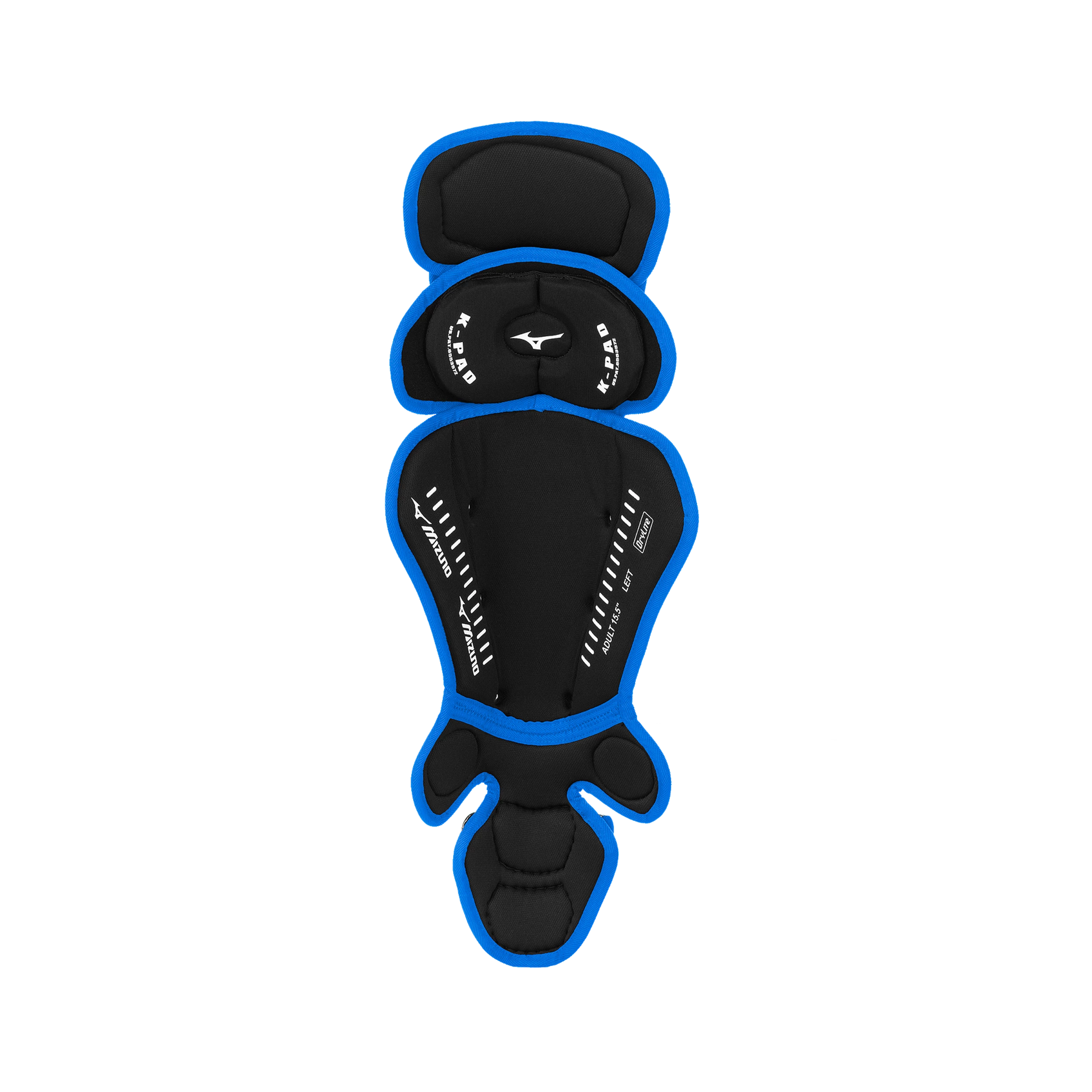 Mizuno Samurai Youth 14 1/2" Shin Guards 380383 - Black Royal 4 Mizuno Samurai Youth 14 1/2" Shin Guards 380383 - Black Royal - Image 2