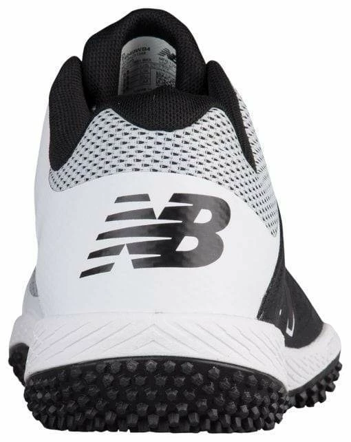 New Balance T4040v4 Turf Synthetic Mesh Shoes - White Black 7 New Balance T4040v4 Turf Synthetic Mesh Shoes - White Black - Image 5