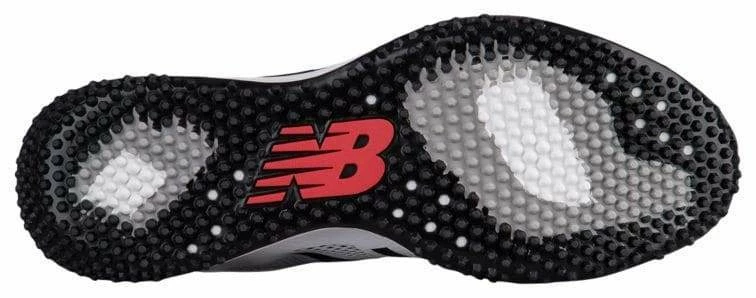 New Balance T4040v4 Turf Synthetic Mesh Shoes - White Black 5 New Balance T4040v4 Turf Synthetic Mesh Shoes - White Black - Image 3