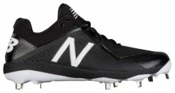 New Balance Pedroia L4040v4 Low Cut Metal Cleat - Black
