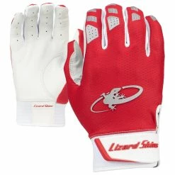 Lizard Skins Komodo V2 Batting Gloves - Crimson Red
