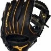 Mizuno Pro Select 11.50" Infield Glove GPS2-400S Shallow Pocket - Black
