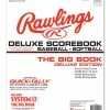 Rawlings System 17 "Big Book" Baseball Scorebook -Rawlings Shop 745492100585.MAIN