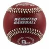 Rawlings Weighted Training Baseball (9 Oz) -Rawlings Shop 745492989876