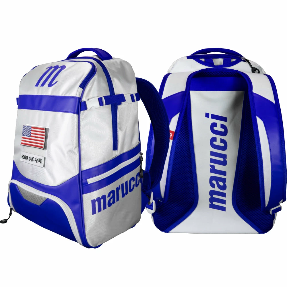 Marucci Dynamo Batpack - White Royal 4 Marucci Dynamo Batpack - White Royal - Image 2