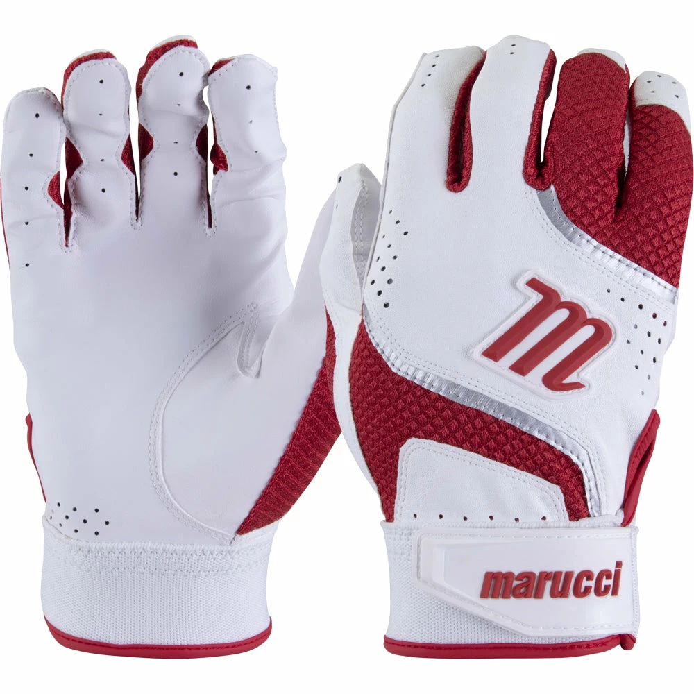 Marucci 2021 Code Youth Batting Glove - Red 4 Marucci 2021 Code Youth Batting Glove - Red - Image 2