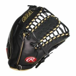 Rawlings 2021 R9 Series 12.75" Outfield Glove R96019BGFS - Black Gold