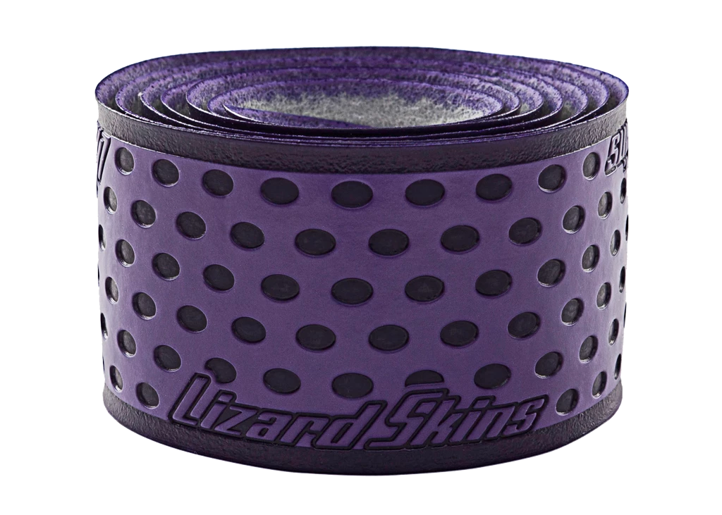 Lizard Skins Durasoft 1.8mm Bat Grip - Purple 3 Lizard Skins Durasoft 1.8mm Bat Grip - Purple