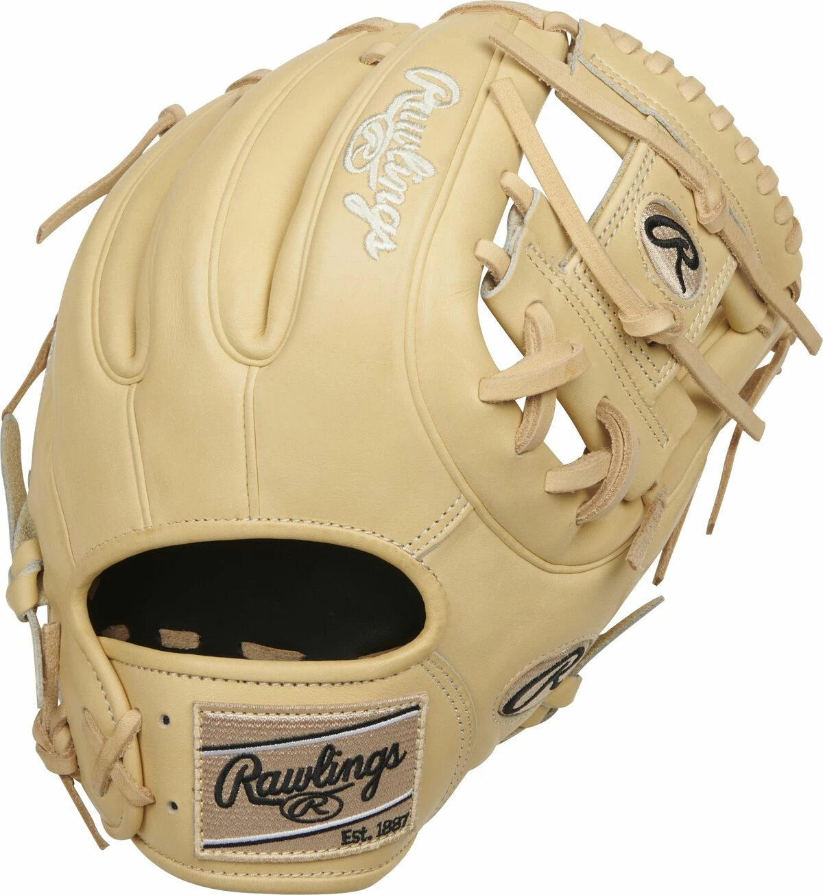 Rawlings 2022 Heart Of The Hide 11.25" Infield Glove PRO312-2C - Camel 3 Rawlings 2022 Heart Of The Hide 11.25" Infield Glove PRO312-2C - Camel