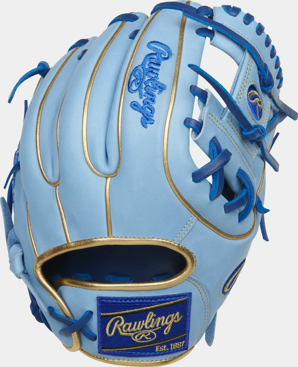 Rawlings 2022 11.25" HOH R2G ContoUR Fit Infield Glove PROR312U-2R - Colubia Blue Royal 3 Rawlings 2022 11.25" HOH R2G ContoUR Fit Infield Glove PROR312U-2R - Colubia Blue Royal