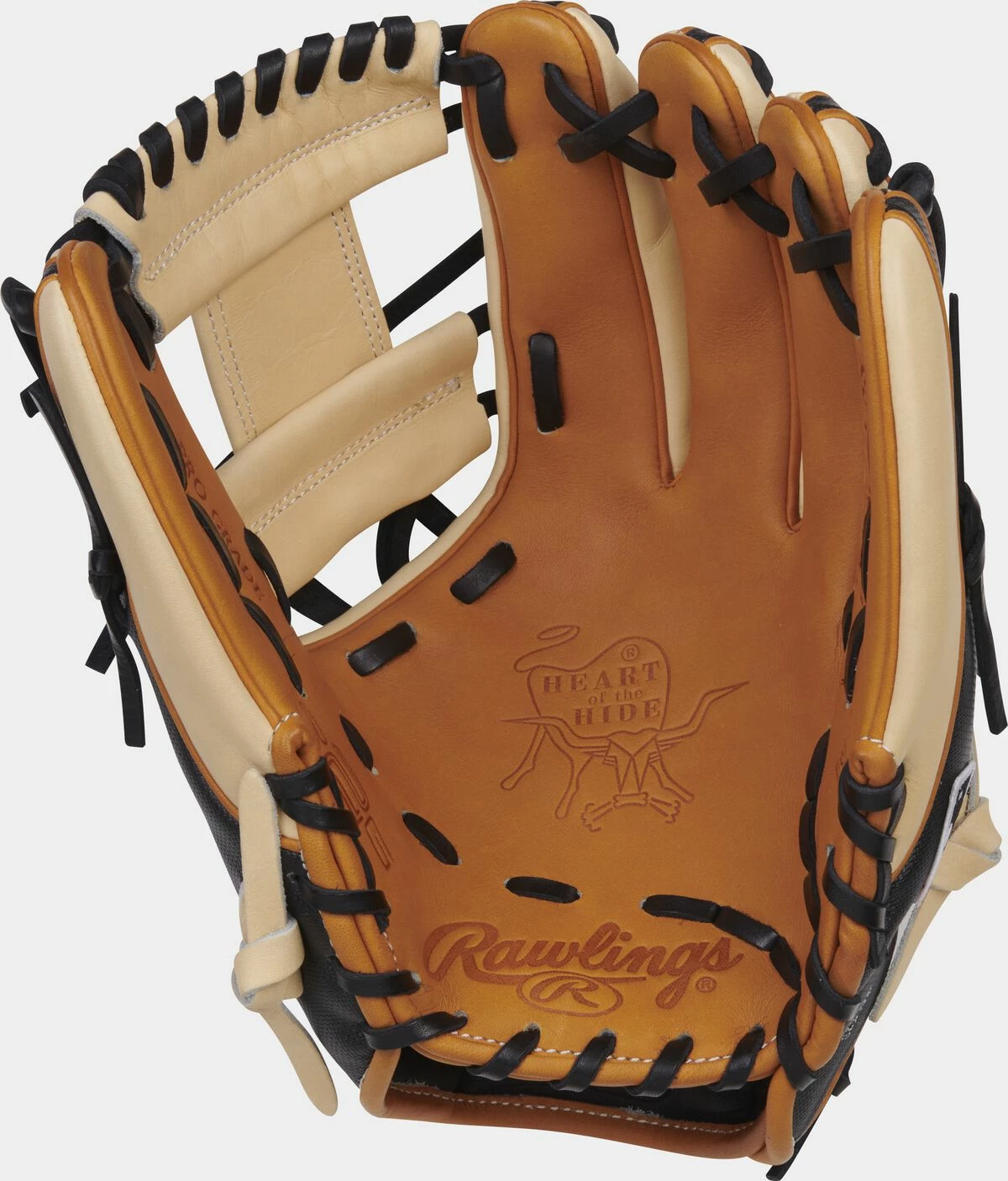 Rawlings 2022 Heart Of The Hide R2G Speed Shell 11.50" Infield Glove PROR314-2TCSS - Black Cork 4 Rawlings 2022 Heart Of The Hide R2G Speed Shell 11.50" Infield Glove PROR314-2TCSS - Black Cork - Image 2