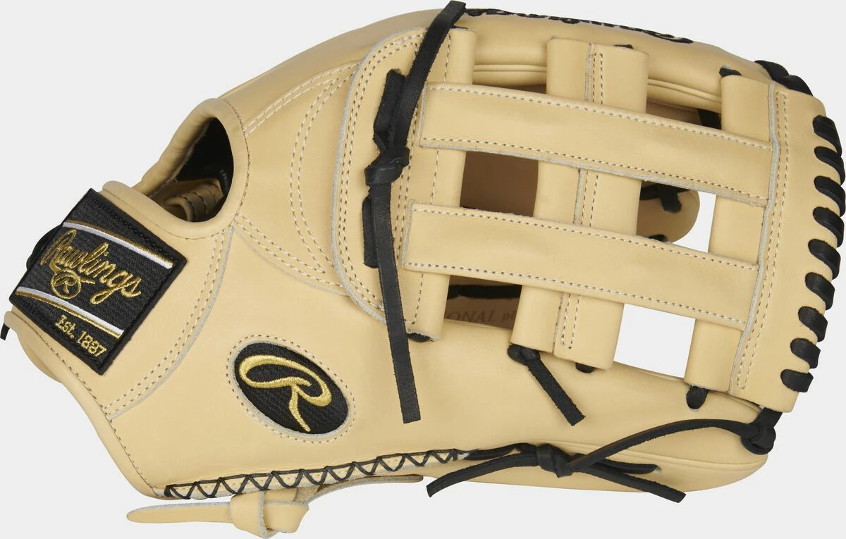 Rawlings 2022 Pro Preferred 12.75" Speed Shell Outfield Glove PROS3039-6CSS - Cork Black 5 Rawlings 2022 Pro Preferred 12.75" Speed Shell Outfield Glove PROS3039-6CSS - Cork Black - Image 3