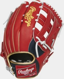 Rawlings 2022 Ronald Acuña Jr. Pro Preferred 12.75" Outfield Glove PROSRA13-RH - Cardinal White