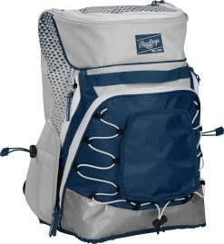 Rawlings R800 Softball Backpack - Gray Navy