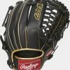 Rawlings 2021 R9 Series 11.75" Infield/Pitcher's Glove R9205-4BG - Black Gold -Rawlings Shop R9205 4BG 2