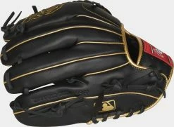 Rawlings 2021 R9 Series 11.75" Infield/Pitcher's Glove R9205-4BG - Black Gold -Rawlings Shop R9205 4BG 4