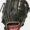 Rawlings 2021 R9 Series 12.00" Infield/Pitcher's Glove R9206-9BG - Black Gold -Rawlings Shop R9206 9BG 2