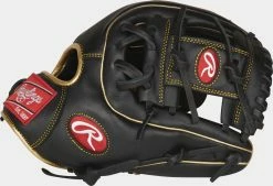 Rawlings 2021 R9 Series 11.50" 31-Pattern Infield Glove R9314-2BG - Black Gold -Rawlings Shop R9314 2BG 3