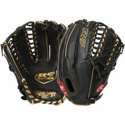 Rawlings 2021 R9 Series 12.75" Outfield Glove R96019BGFS - Black Gold -Rawlings Shop R96019BGFS