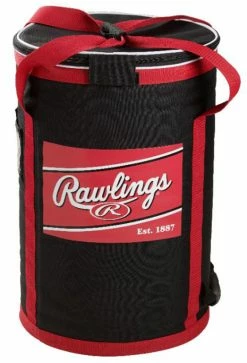 Rawlings Soft-sided Ball Bag - Black Red