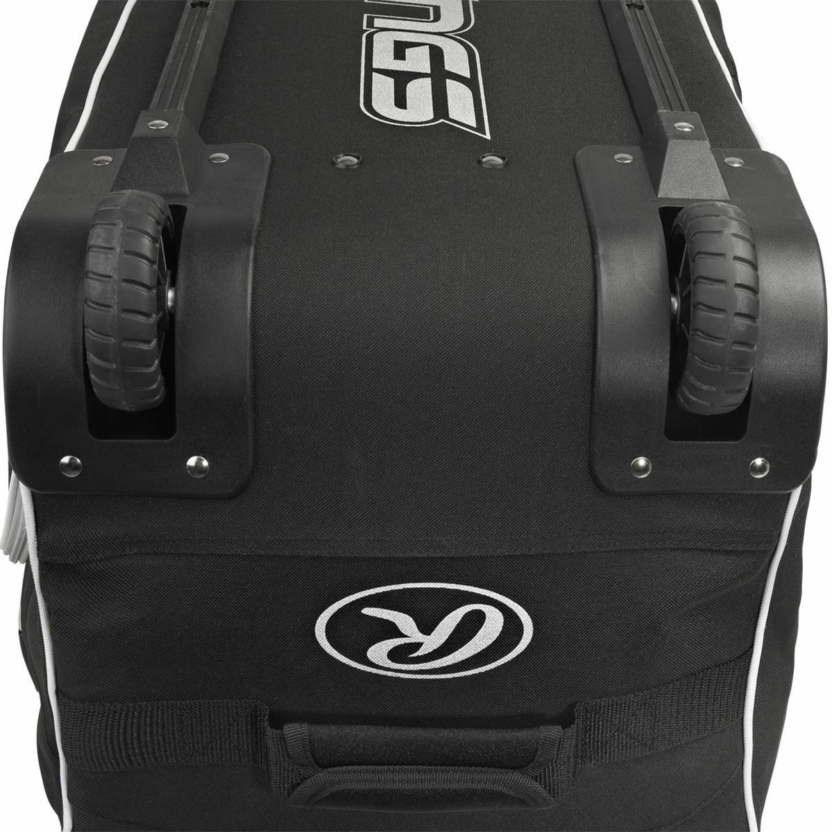 Rawlings Yadi Wheeled Catcher's Bag - Black 5 Rawlings Yadi Wheeled Catcher's Bag - Black - Image 3